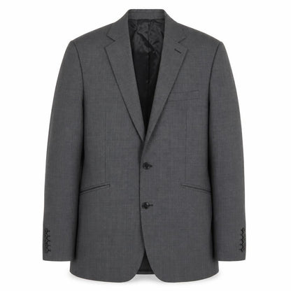 Alexandre Savile Row Grey Wool Men's Blazer 40L