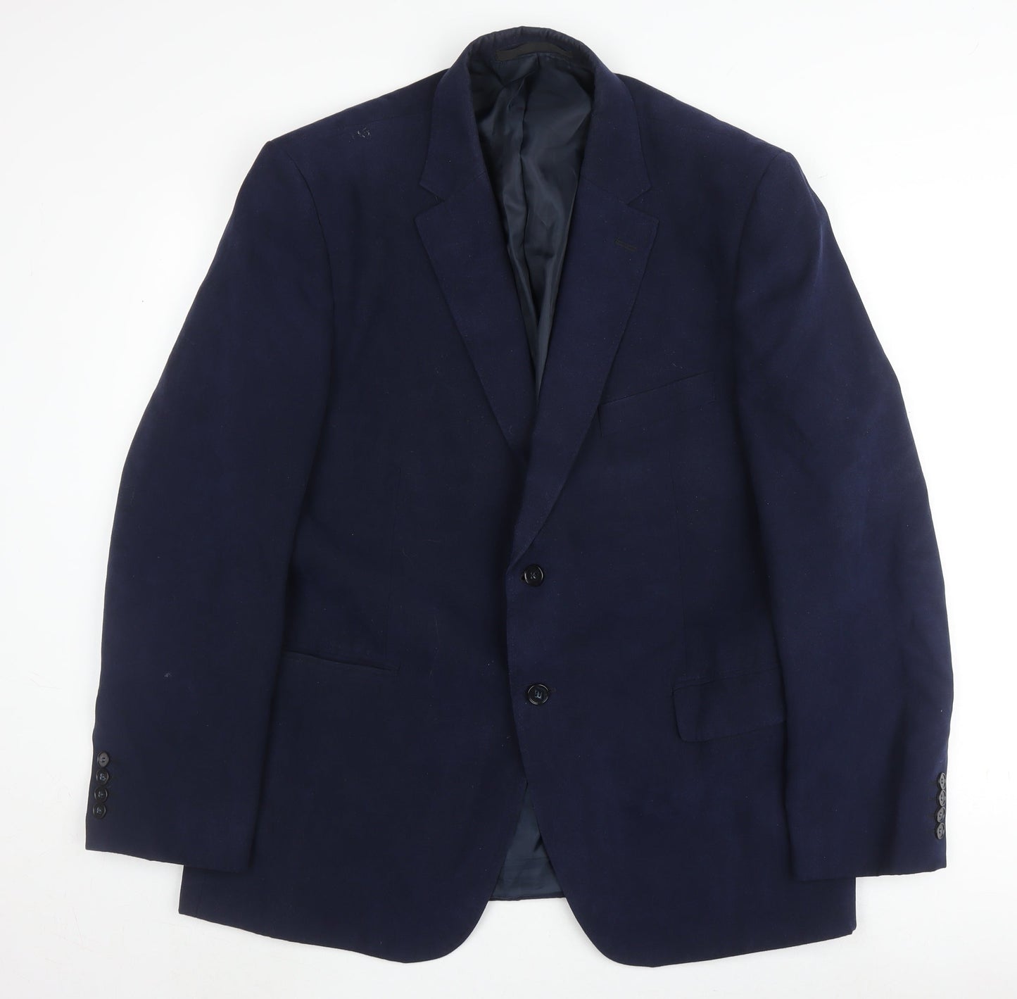 Mens UK Size 44 Marks and Spencer Regular Blue Suit Jacket
