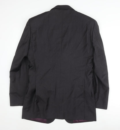Mens UK Size 40 T.M.Lewin Regular Grey Suit Jacket