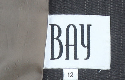 Womens UK Size 12 Bay Regular Grey Blazer