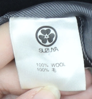Suzuya Women's Black Wool Coat Size S