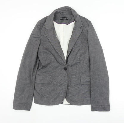 Dorothy Perkins Women's Grey Blazer Size 8 - Elegant Business Jacket