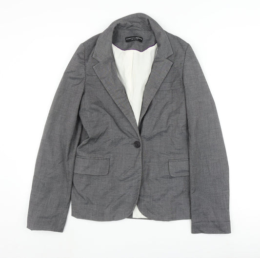 Dorothy Perkins Women's Grey Blazer Size 8 - Elegant Business Jacket