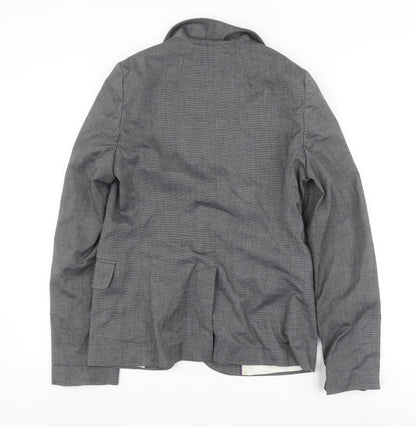 Dorothy Perkins Women's Grey Blazer Size 8 - Elegant Business Jacket