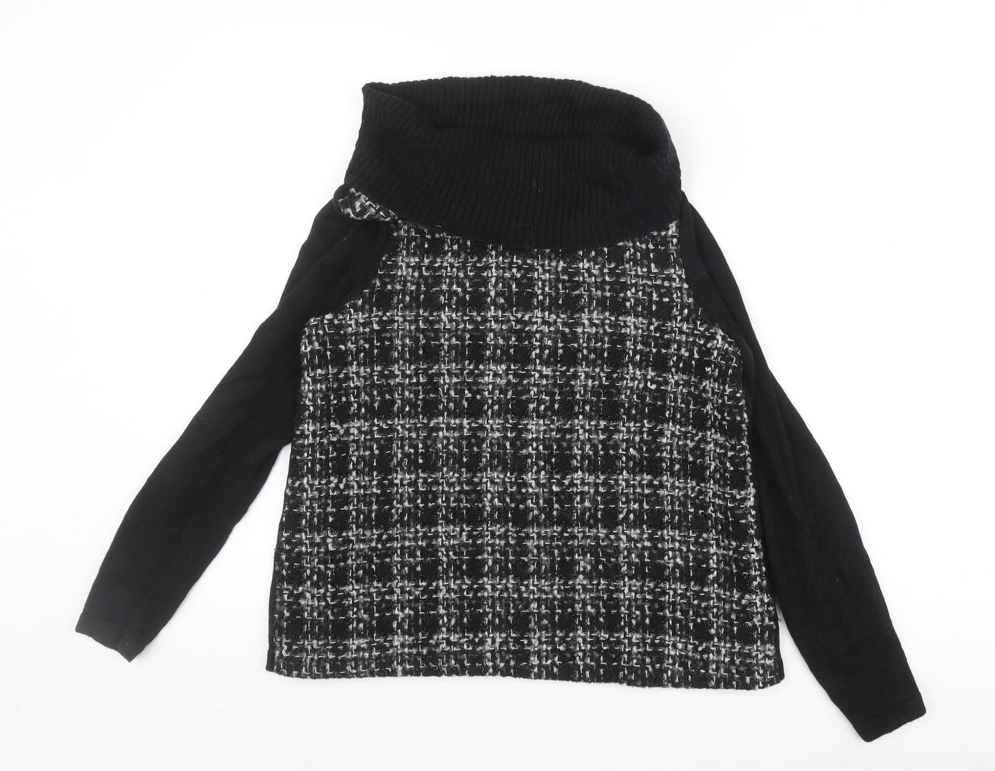 Womens UK Size 10 Marks and Spencer Black Pullover Jumper