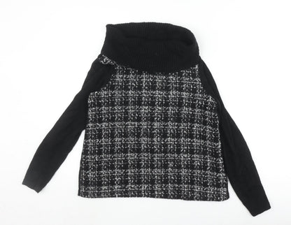 Womens UK Size 10 Marks and Spencer Black Pullover Jumper