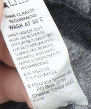 Womens UK Size 12 Marks and Spencer Grey Basic