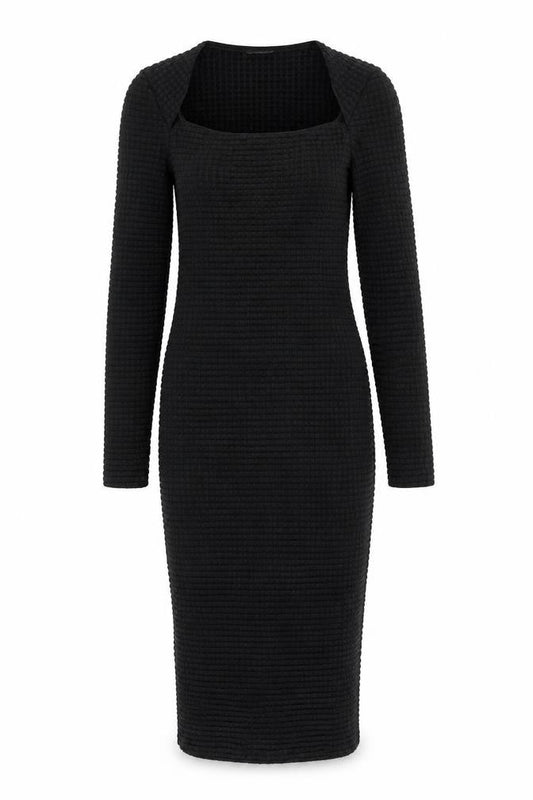 Zara Women's Black Long Sleeve Dress Size S