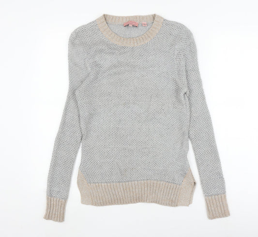 Womens UK Size S Ted Baker Beige Pullover Jumper