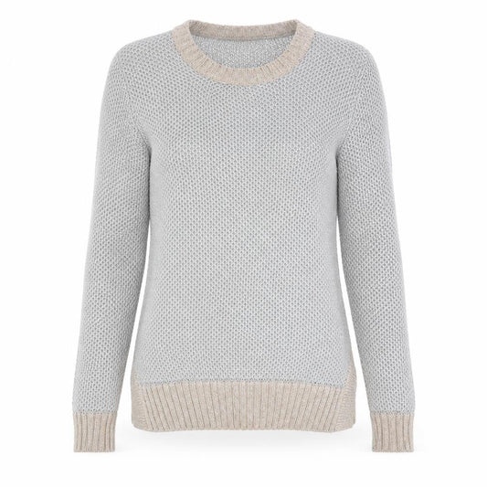 Womens UK Size S Ted Baker Beige Pullover Jumper