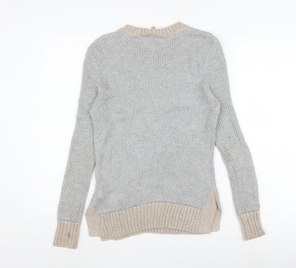 Womens UK Size S Ted Baker Beige Pullover Jumper