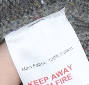 Howick Men's Grey Pullover Jumper Roll Neck Size L