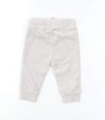 Baby Boden Unisex Jogger Trousers Grey 3-6M, Casual Comfort