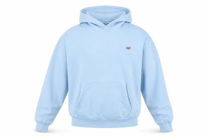 Mens UK Size M Levi's Blue Pullover Hoodie