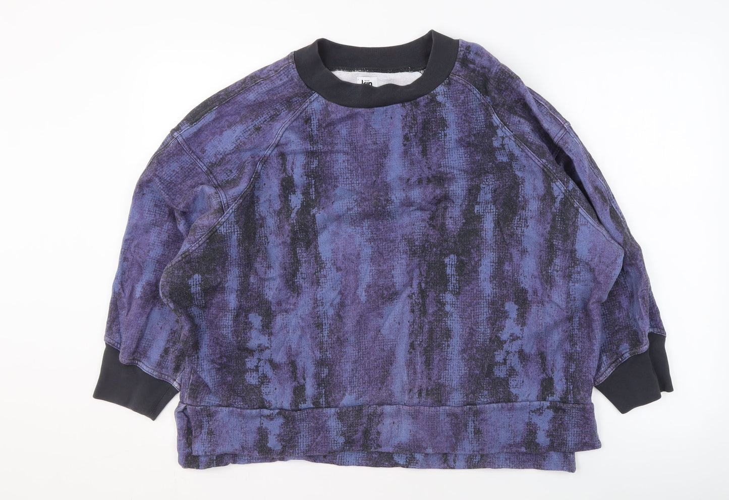 Kin Unisex Blue Pullover Sweatshirt L
