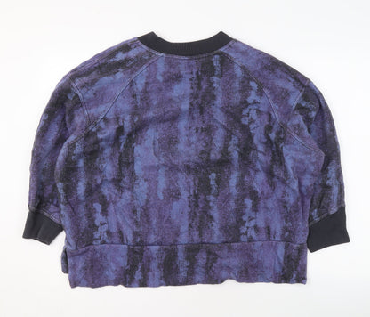 Kin Unisex Blue Pullover Sweatshirt L