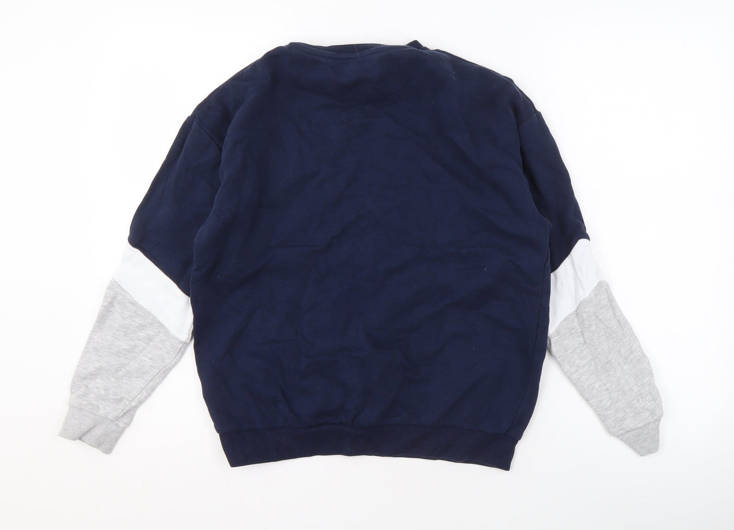 Marks and Spencer Boys Blue Pullover Sweatshirt 11-12 Years