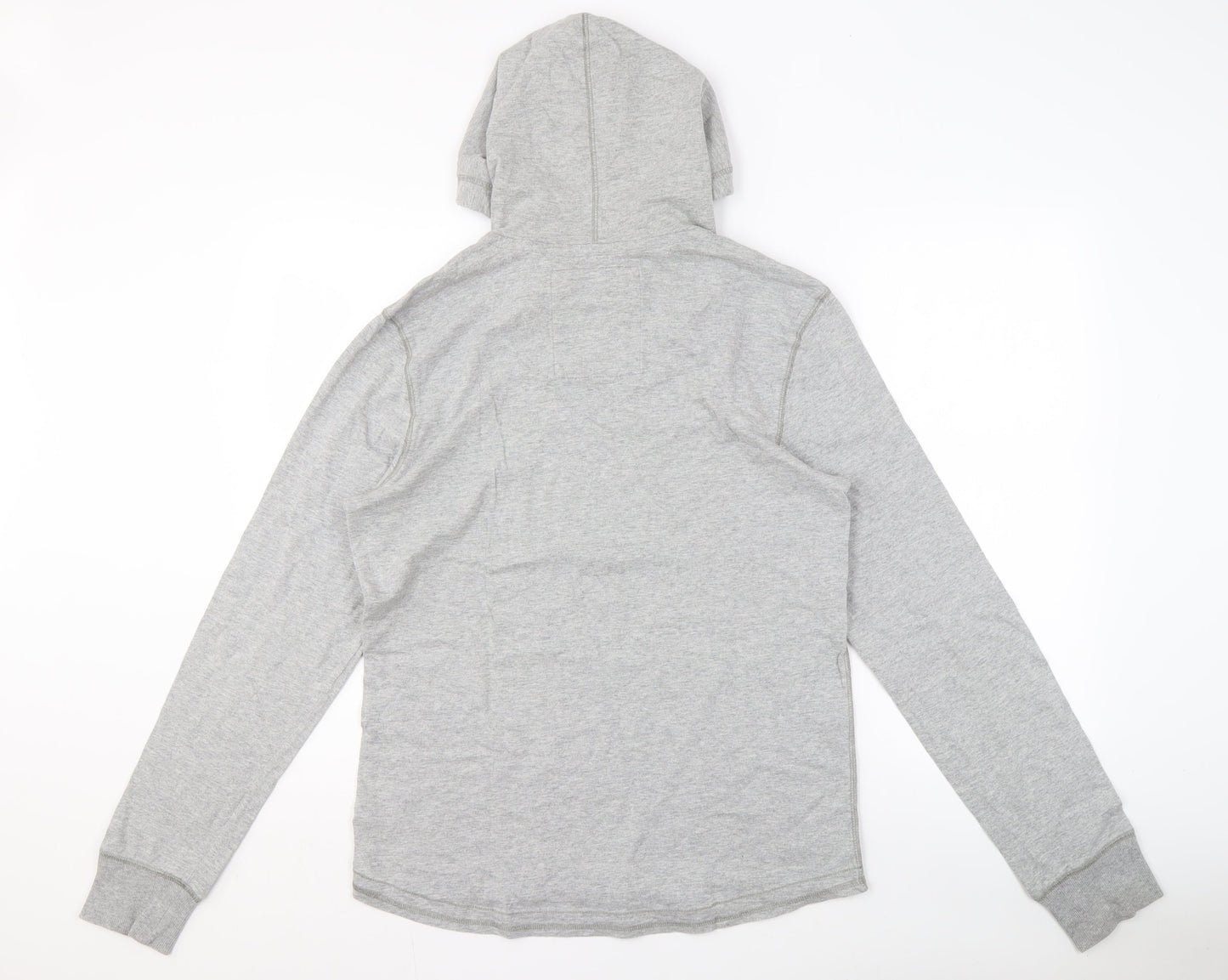 Mens UK Size M NEXT Grey Pullover Hoodie