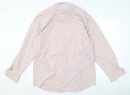 Woods & Gray Men's Beige Long Sleeve Button-Up Shirt