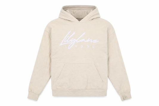 Lilylame London Boys Beige 13 Years Pullover Hoodie