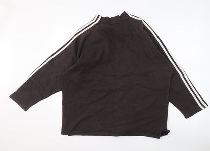 Adidas Men's Black Pullover Sweatshirt L