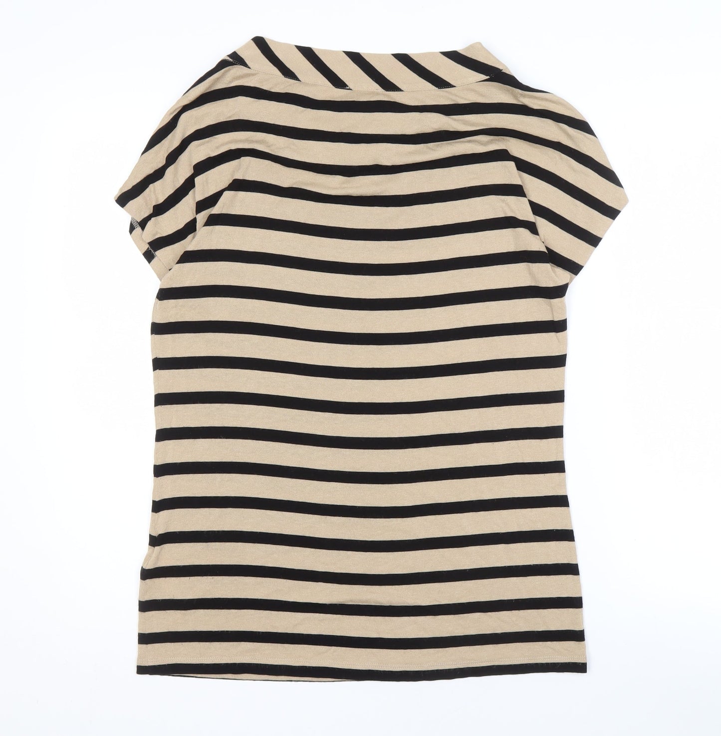 Womens UK Size 12 Phase Eight Beige Basic Blouse