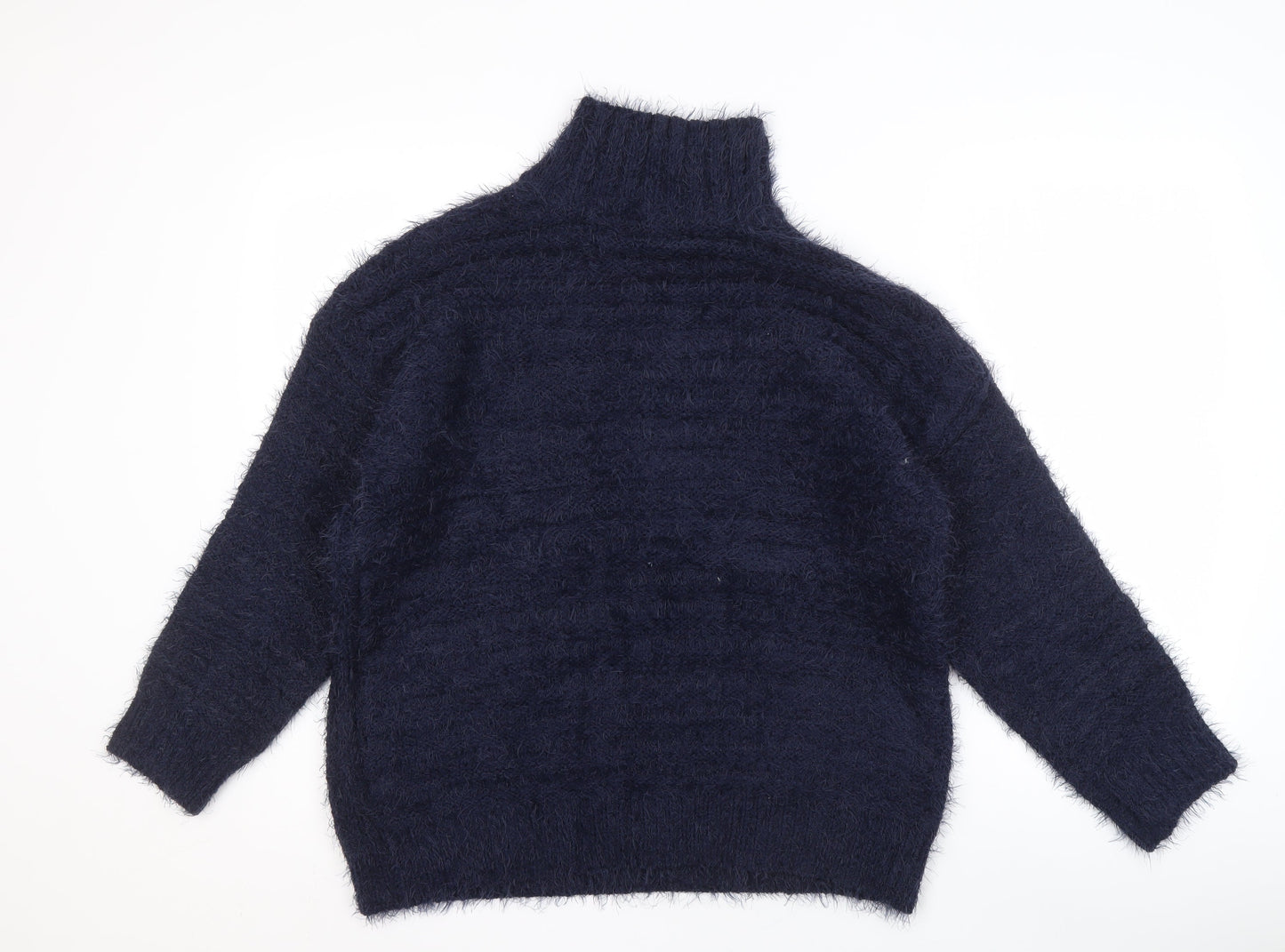 Womens UK Size M Marks and Spencer Blue Pullover Jumper