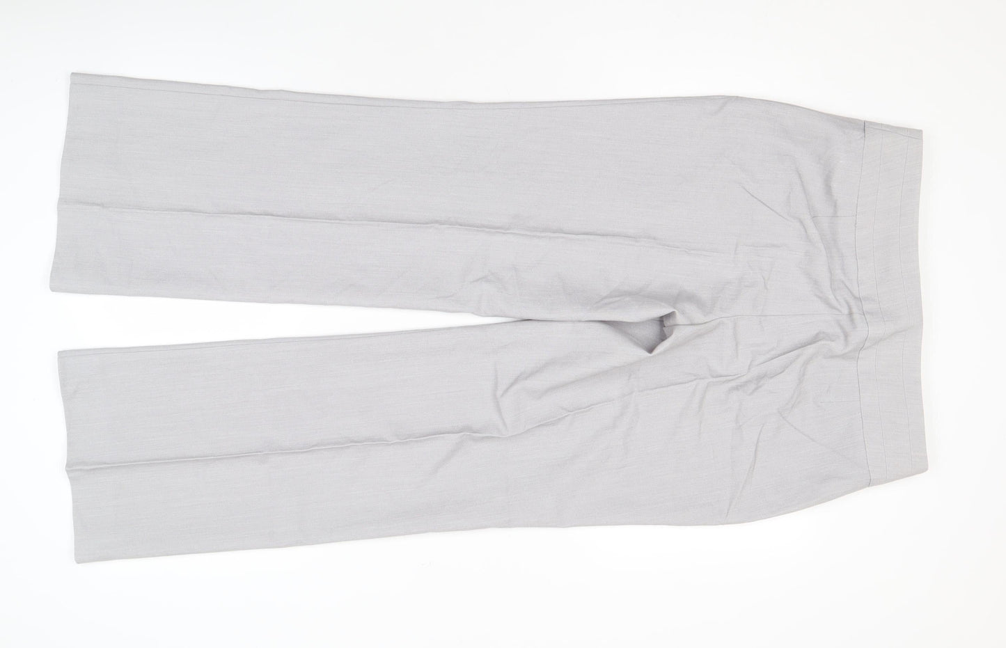 Womens UK Size 12 Marks and Spencer Regular Fit Workwear Business Grey Trousers