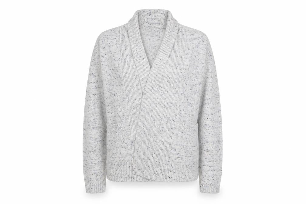 Womens UK Size L Honor Millburn Grey Cardigan Jumper