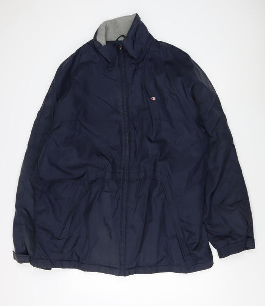 Mens UK Size XL Champion Blue Basic Jacket