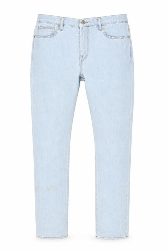 Front view of Paul Smith unisex blue straight jeans, size 36