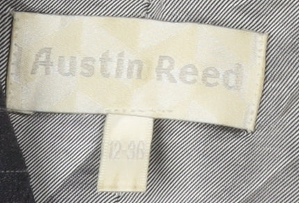 Austin Reed Women's Black Pinstripe Blazer UK 12