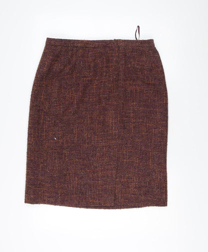 Eastex Women's Multicoloured Knee-Length Pencil Skirt Size 14