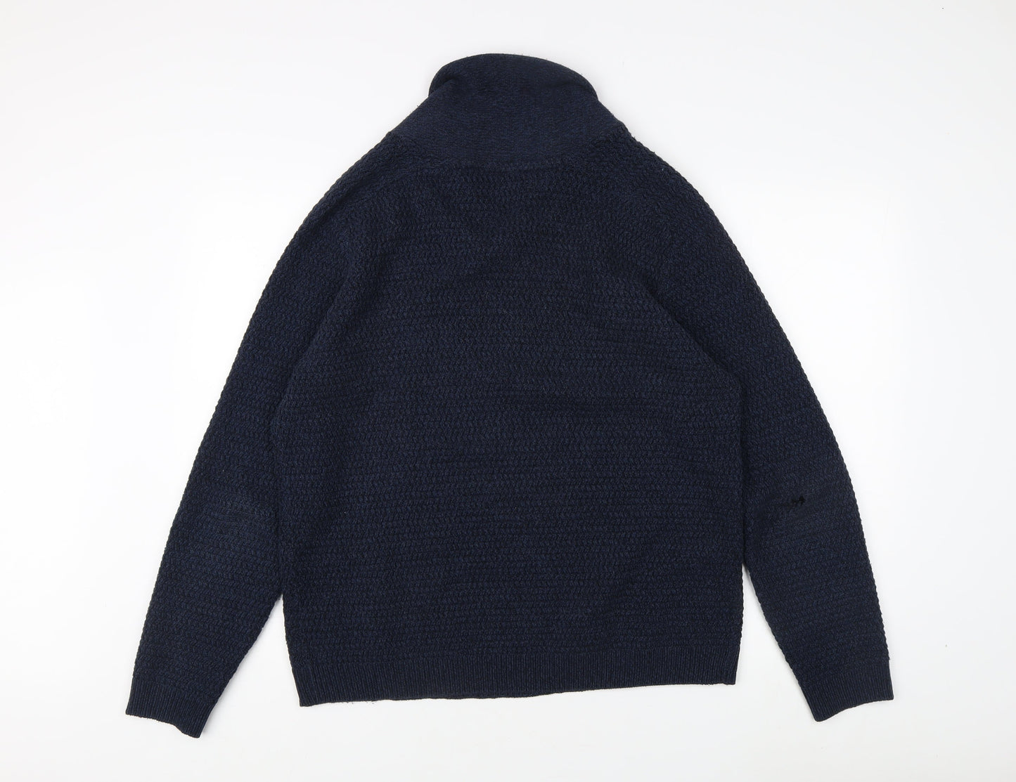 Next Men's Blue XL Pullover Jumper - Casual Style
