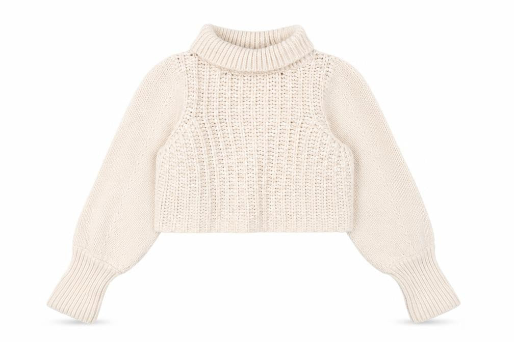 Womens UK Size 12 Monki Beige Pullover Jumper
