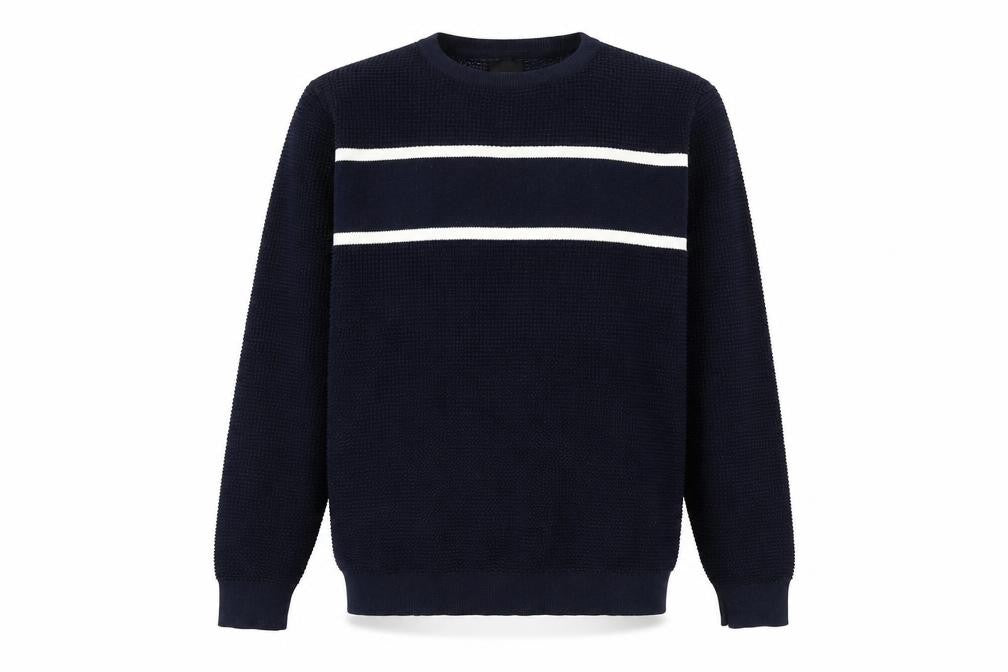 Mens UK Size M River Island Blue Pullover Sweatshirt