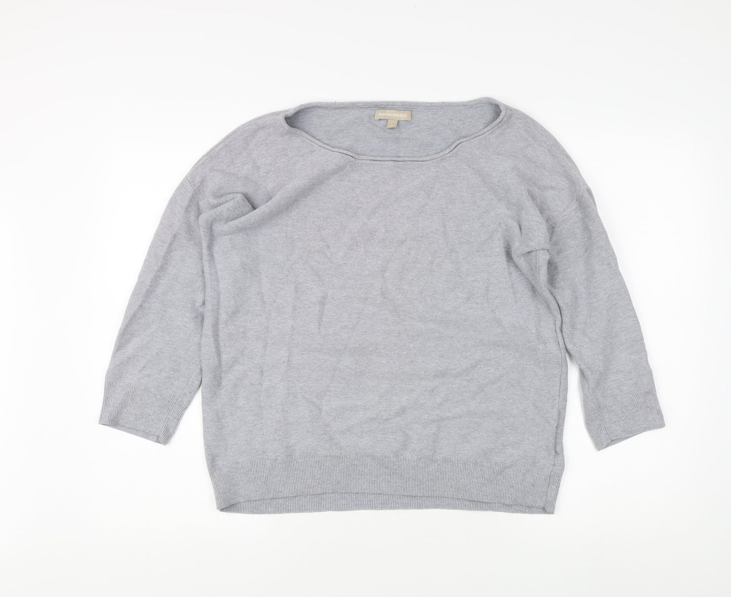 Banana Republic Women's Grey Pullover Jumper L
