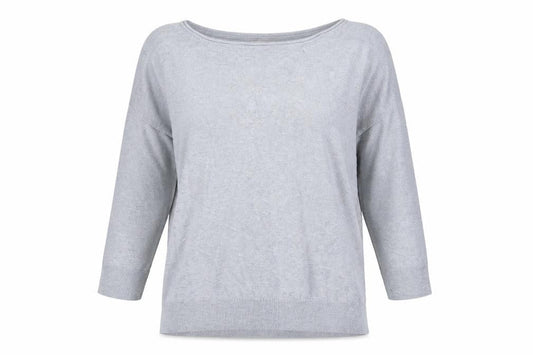 Womens UK Size L Banana Republic Grey Pullover Jumper