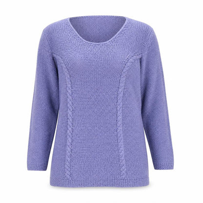 Womens UK Size 12 Minuet Purple Pullover Jumper