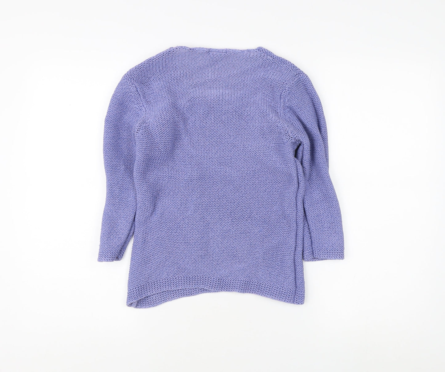 Womens UK Size 12 Minuet Purple Pullover Jumper