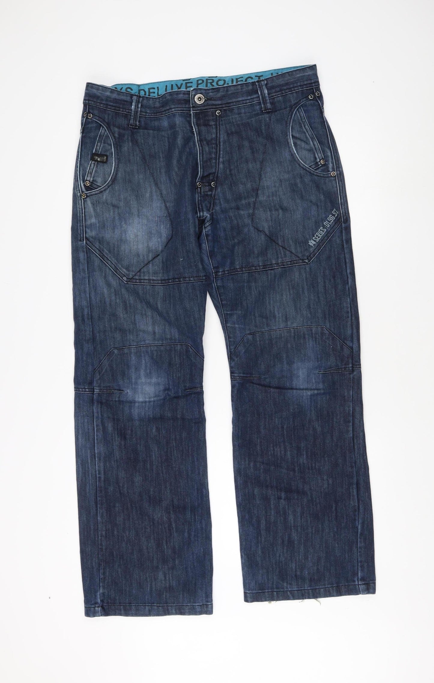 Henleys Men's Blue Denim Jeans 36R
