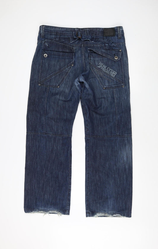 Henleys Men's Blue Denim Jeans 36R