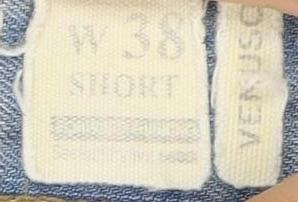 Crosshatch Men’s Blue Straight Jeans, Size 38, Light Wash