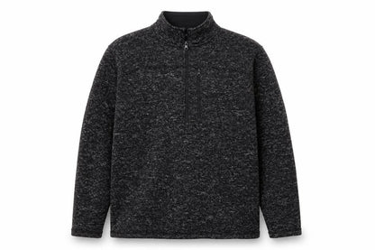 Mens UK Size XL Crane Black 1/4 Zip Sweatshirt
