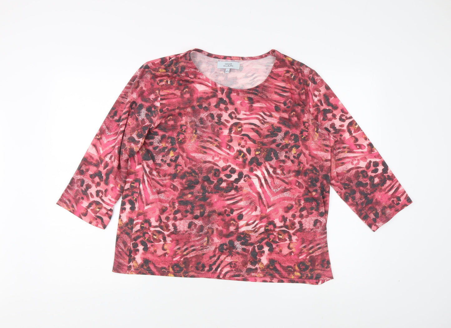 Womens UK Size L Honor Millburn Multicoloured Basic T-Shirt