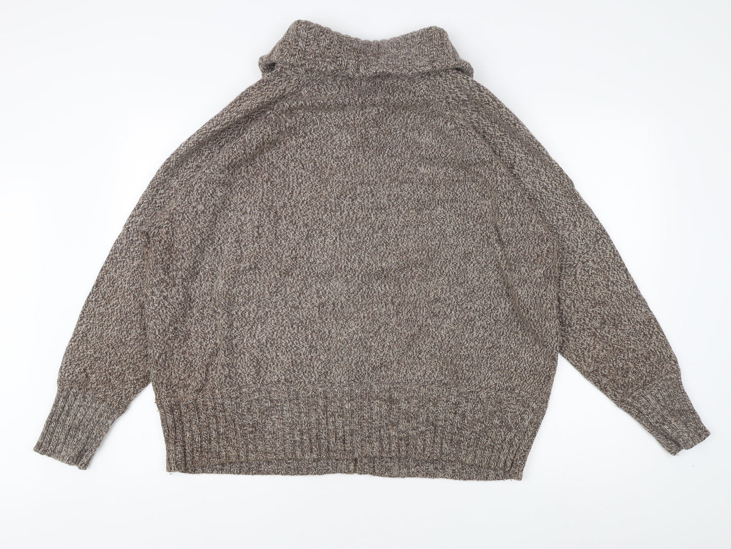 Womens UK Size 26-28 Marks and Spencer Brown Cardigan Jumper