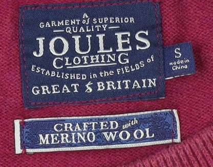 Joules Men's Red Pullover Jumper, Size S