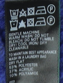 Womens UK Size XS Marks and Spencer Blue Pullover Jumper