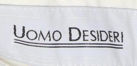 Uomo Desideri Men's Blue Dress Pants Size 38