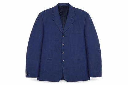 Uomo Desideri Men's Blue Blazer, Size 44, Formal Jacket
